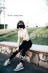 Super hot Twitter exposes the best goddess ▌ Miss Dong ▌ latest work camel toe vacuum running to seduce passers-by couples public beta fierce battle 46P1V