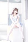 No.124 Mi Nian - หลุดภาพสีน้ำเงินและขาวที่ไม่มีการตัดต่อ [28P-98M]
