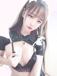 米线私房福利图集—凳子女仆