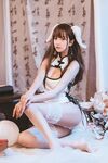 米線私房福利圖集—白色旗袍