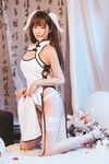 米線私房福利圖集—白色旗袍