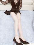Masusuyou-Black tembus skirt versi keahlian CD besar [41P+5V]