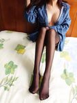 Masusuyo-denim dan permainan sutera hitam[40P+5V]