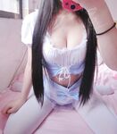 藍色毛衣