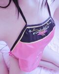 Cute White Sauce Welfare—Pink Bellyband