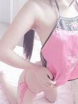 Cute White Sauce Welfare—Pink Bellyband