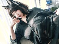 巨乳系女神『茹茹』首次无胸贴尺度大突破万圣节独家限定色魔女超透视感高清