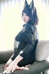 巨乳系女神『茹茹』首次无胸贴尺度大突破万圣节独家限定色魔女超透视感高清