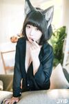 巨乳系女神『茹茹』首次无胸贴尺度大突破万圣节独家限定色魔女超透视感高清