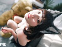 巨乳系女神『茹茹』首次无胸贴尺度大突破万圣节独家限定色魔女超透视感高清