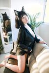 巨乳系女神『茹茹』首次无胸贴尺度大突破万圣节独家限定色魔女超透视感高清