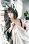 巨乳系女神『茹茹』首次无胸贴尺度大突破万圣节独家限定色魔女超透视感高清