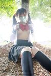 萬人追蹤推特清純可愛蘿莉嫩妹【工口糯米姬】劇情私拍痴女公園露出超市被色魔跟蹤廁所內強行啪啪內射