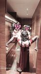 Walong nangungunang COSER Internet celebrity goddesses "Orange Meow + Mimi Jiang + Shanghai Axi" 2023 fuck lolita heavy gathering in high definition Shanghai Axi 2023