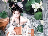 เทพธิดาแห่งอุตสาหกรรม ACG ระดับไฮเอนด์ ▌Meow Xiaoji▌สมาชิก Treasure T3 "Yueqinghua" เครื่องแต่งกายโบราณล่อลวงนางฟ้าให้ลงมายังโลกหลุมที่ละเอียดอ่อนและอ่อนโยนและคอลเลกชันหน้าอกที่สวยงามต้องได้รับคำชม