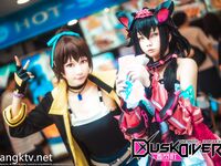 Twitter Loli Goddess "Luo Luo Raku" การถ่ายทำอนิเมะ COS ขนาดใหญ่สุดส่วนตัว "Queen of Lust" สวยงามและน่าดึงดูดสุด ๆ 