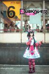 Twitter Loli Goddess "Luo Luo Raku" การถ่ายทำอนิเมะ COS ขนาดใหญ่สุดส่วนตัว "Queen of Lust" สวยงามและน่าดึงดูดสุด ๆ 
