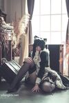 Twitter Loli Goddess "Luo Luo Raku" การถ่ายทำอนิเมะ COS ขนาดใหญ่สุดส่วนตัว "Queen of Lust" สวยงามและน่าดึงดูดสุด ๆ 