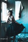 Twitter Loli Goddess "Luo Luo Raku" การถ่ายทำอนิเมะ COS ขนาดใหญ่สุดส่วนตัว "Queen of Lust" สวยงามและน่าดึงดูดสุด ๆ 