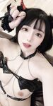 Twitter Loli Goddess "Luo Luo Raku" การถ่ายทำอนิเมะ COS ขนาดใหญ่สุดส่วนตัว "Queen of Lust" สวยงามและน่าดึงดูดสุด ๆ 