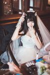 Twitter Loli Goddess "Luo Luo Raku" การถ่ายทำอนิเมะ COS ขนาดใหญ่สุดส่วนตัว "Queen of Lust" สวยงามและน่าดึงดูดสุด ๆ 