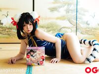 Twitter Loli Goddess "Luo Luo Raku" การถ่ายทำอนิเมะ COS ขนาดใหญ่สุดส่วนตัว "Queen of Lust" สวยงามและน่าดึงดูดสุด ๆ 