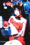 Twitter Loli Goddess "Luo Luo Raku" การถ่ายทำอนิเมะ COS ขนาดใหญ่สุดส่วนตัว "Queen of Lust" สวยงามและน่าดึงดูดสุด ๆ 