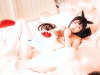 Twitter Loli Goddess "Luo Luo Raku" การถ่ายทำอนิเมะ COS ขนาดใหญ่สุดส่วนตัว "Queen of Lust" สวยงามและน่าดึงดูดสุด ๆ 
