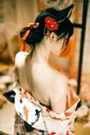 Twitter Loli Goddess "Luo Luo Raku" การถ่ายทำอนิเมะ COS ขนาดใหญ่สุดส่วนตัว "Queen of Lust" สวยงามและน่าดึงดูดสุด ๆ 