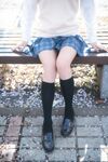 陸卿卿 kyokyo漢堡王-No.006-櫻花與JK [9P]