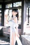 陆卿卿kyokyo汉堡王-No.009-蓝色旗袍[24P]