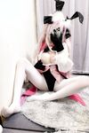 Pink Loli@小青茗: Cô gái thỏ Tamamo Mae