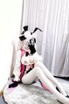 Pink Loli@小青茗: Cô gái thỏ Tamamo Mae