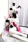 Pink Loli@小青茗: Cô gái thỏ Tamamo Mae