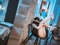 有喵酱- HK夜色下女神完美露出