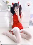 The latest@cute girl@welfareji@superb figure@pink girl@Nikaitang’s Christmas cheongsam
