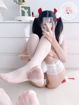 The latest@cute girl@welfareji@superb figure@pink girl@Nikaitang’s Christmas cheongsam