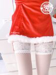 The latest@cute girl@welfareji@superb figure@pink girl@Nikaitang’s Christmas cheongsam