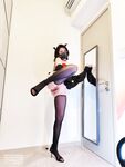 Douyin 연예인 대조 암캐 "Naimi"의 최신 6 월 누드 댄스 "Little Devil + Mermaid"섹시한 드레스 업 울트라 클리어 4K