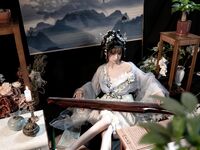 COS@Loli Young Girl ที่ดีที่สุด@Super Beautiful Pussy@金鱼kinngyo ผลงานใหม่ของ "Cangwu Yao" สวยงามมากจนสไตล์การวาดภาพระเบิดหน้าอกและหีเย้ายวนใจอย่างยิ่ง