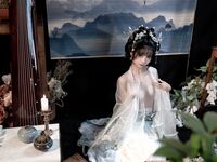 COS@Loli Young Girl ที่ดีที่สุด@Super Beautiful Pussy@金鱼kinngyo ผลงานใหม่ของ "Cangwu Yao" สวยงามมากจนสไตล์การวาดภาพระเบิดหน้าอกและหีเย้ายวนใจอย่างยิ่ง