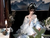 COS@Loli Young Girl ที่ดีที่สุด@Super Beautiful Pussy@金鱼kinngyo ผลงานใหม่ของ "Cangwu Yao" สวยงามมากจนสไตล์การวาดภาพระเบิดหน้าอกและหีเย้ายวนใจอย่างยิ่ง