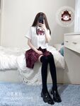 妖精桃のビューの最も完全なコレクション赤いスカート