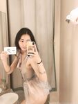 Contrast at exposed beauty Ying Dashen [Yi Shao] customized + 19 set ng erotic na larawan na may gray mesh at masaya