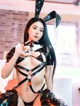 Gambar gadis Korea yang sangat cantik [Bomi(보미)] Gadis arnab seksi Dia mempunyai rupa yang menakjubkan, tulen namun comel!