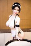 初代网红模特鼻祖，极品外围名媛【潘娇娇】尺度全开，三点特写道具插白虎粉嫩B（13）