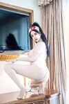 初代网红模特鼻祖，极品外围名媛【潘娇娇】尺度全开，三点特写道具插白虎粉嫩B（5）