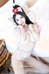 初代网红模特鼻祖，极品外围名媛【潘娇娇】尺度全开，三点特写道具插白虎粉嫩B（5）