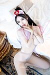 初代网红模特鼻祖，极品外围名媛【潘娇娇】尺度全开，三点特写道具插白虎粉嫩B（5）