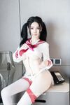 初代網紅模特鼻祖，極品外圍名媛【潘嬌嬌】尺度全開，三點特寫道具插白虎粉嫩B（2）